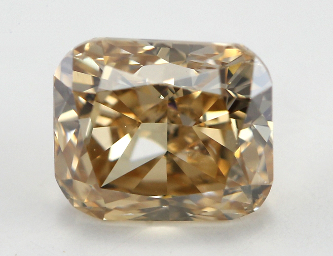 Radiant Cut Loose Diamond (1.05 Ct, Natural Fancy Brown Color, SI1 Clarity)
